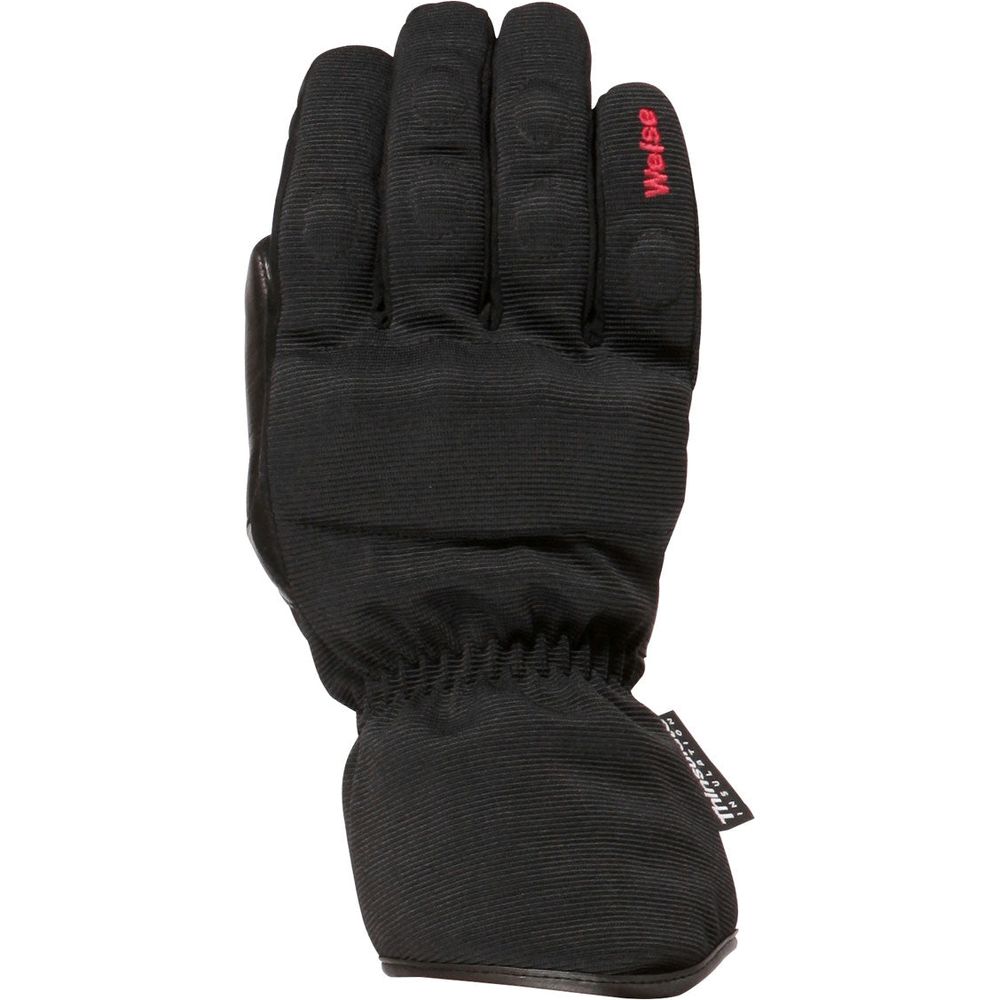 Weise Bergen Textile Gloves Black FREE 1 YEAR Returns, FREE UK Delivery | ThrottleChimp