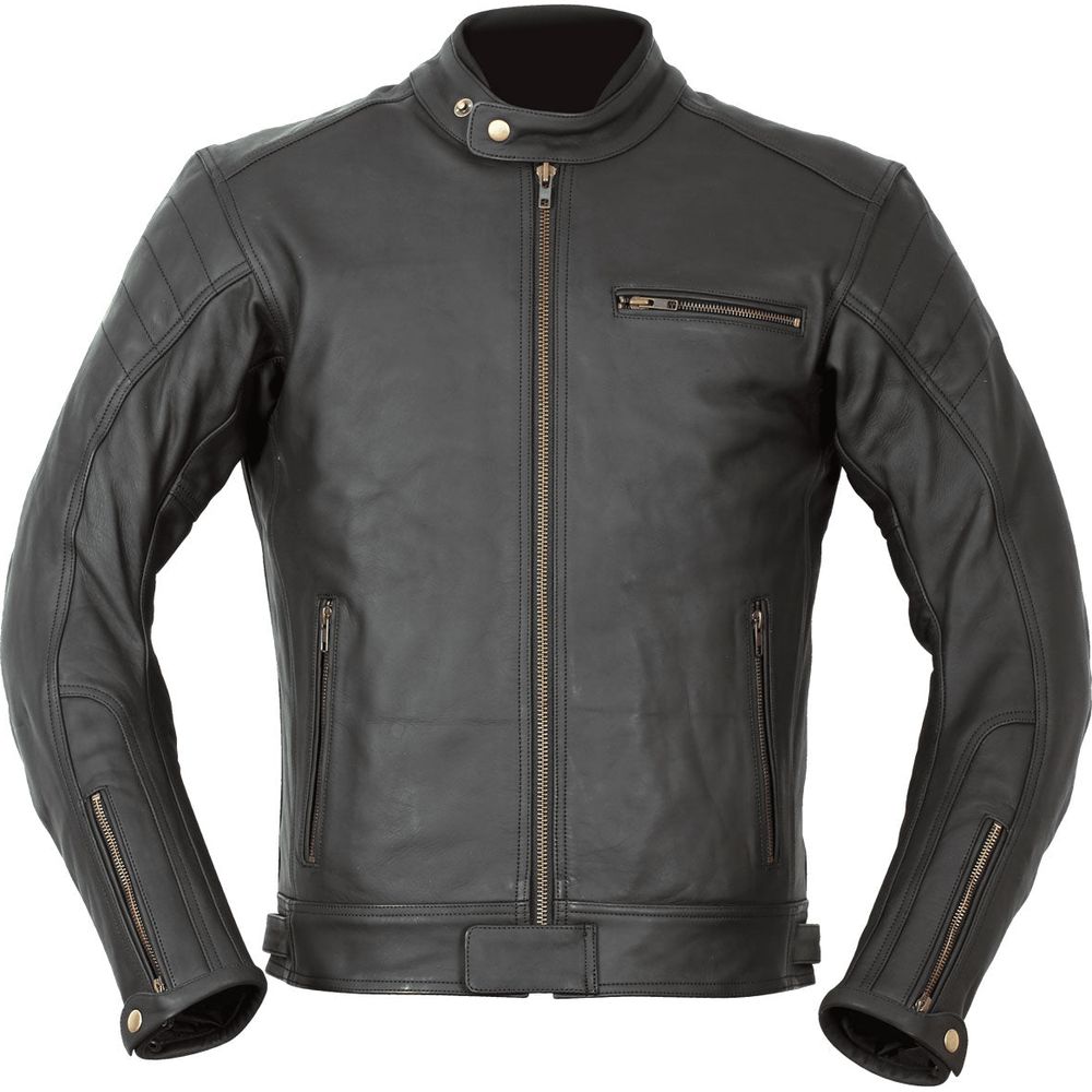 Weise Brigstowe Leather Jacket Black - ThrottleChimp