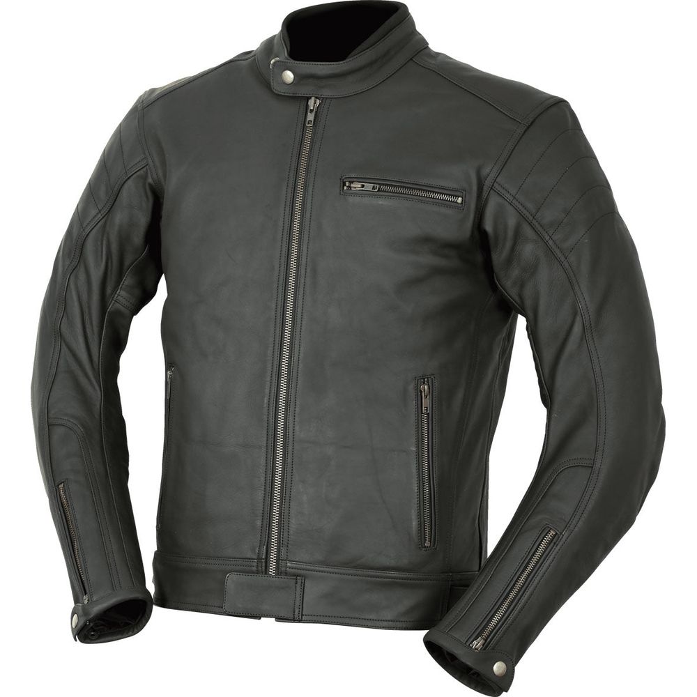 Weise Brigstowe Leather Jacket Black FREE 1 YEAR Returns, FREE UK Delivery | ThrottleChimp