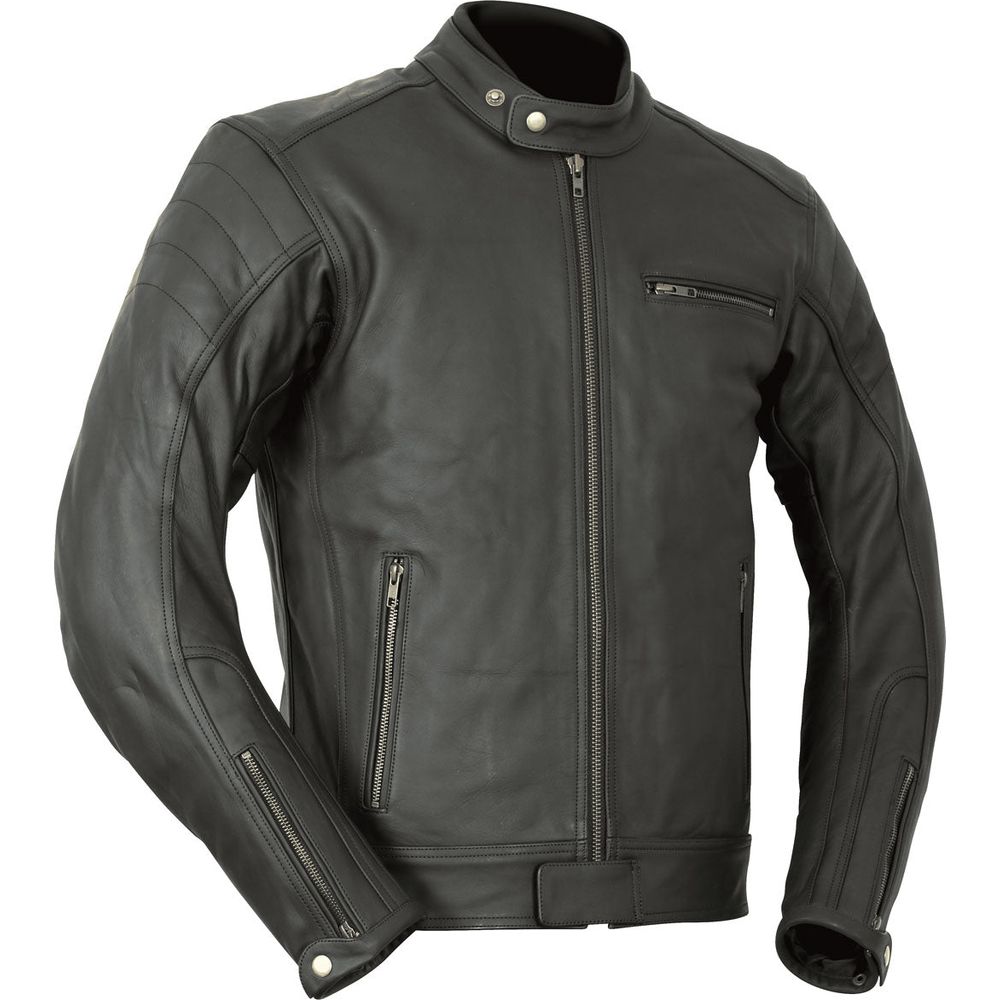 Weise Brigstowe Leather Jacket Black FREE 1 YEAR Returns, FREE UK Delivery | ThrottleChimp