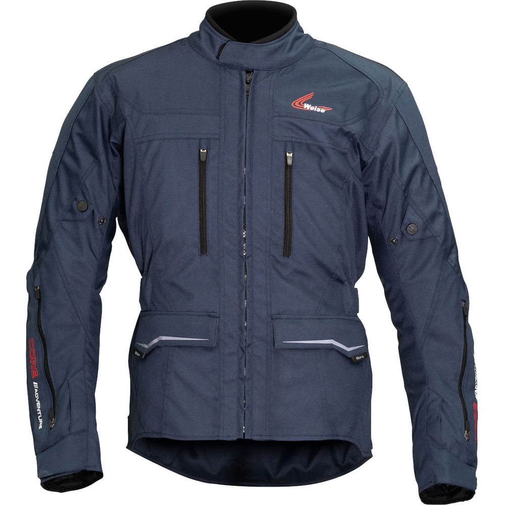 Weise Core Adventure Textile Jacket Navy FREE 1 YEAR Returns, FREE UK Delivery | ThrottleChimp