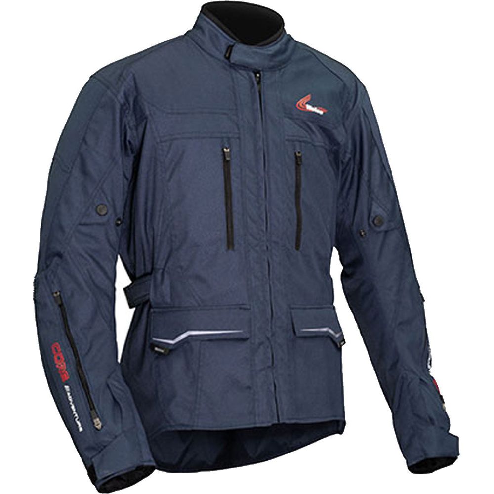 Weise Core Adventure Textile Jacket Navy (Image 3) - ThrottleChimp