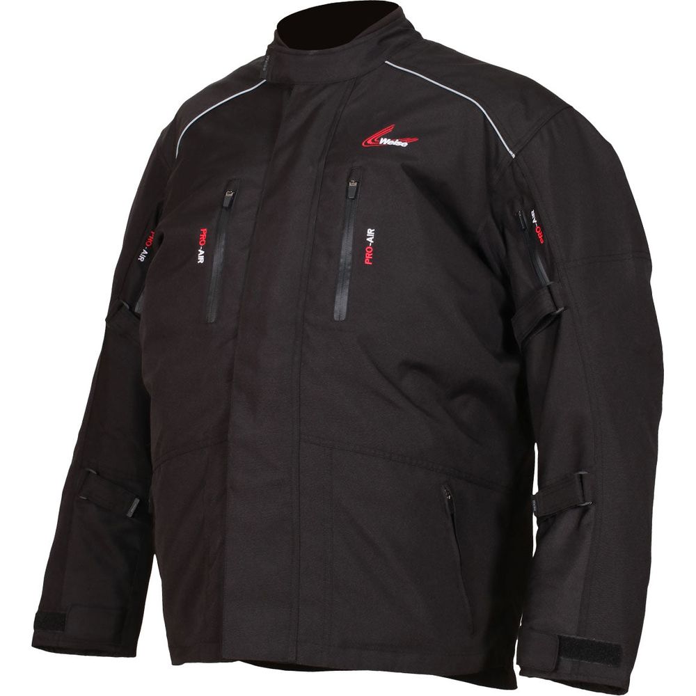 Weise Core Plus Textile Jacket Black FREE 1 YEAR Returns, FREE UK Delivery | ThrottleChimp