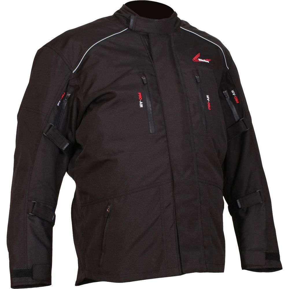 Weise Core Plus Textile Jacket Black (Image 2) - ThrottleChimp