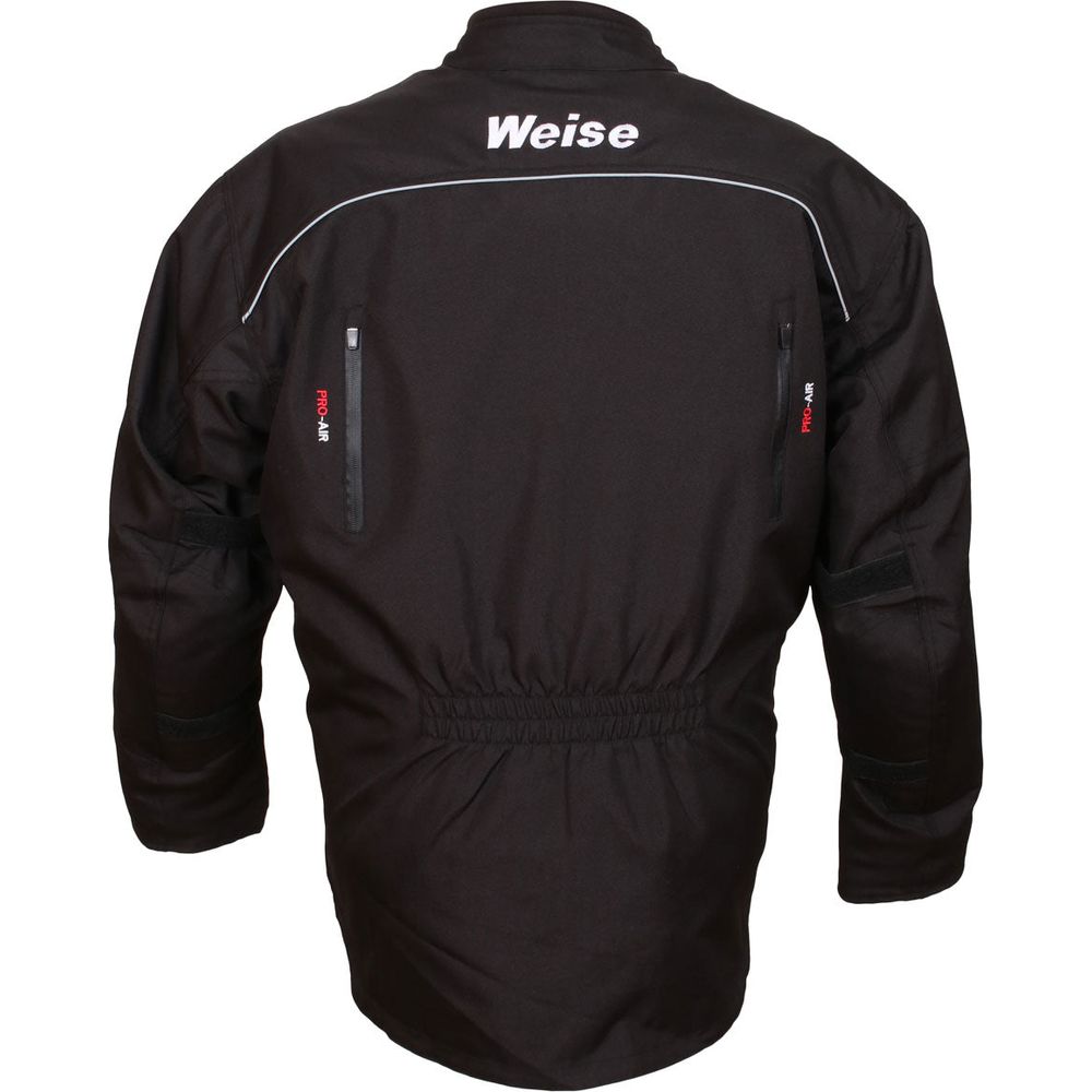 Weise Core Plus Textile Jacket Black FREE 1 YEAR Returns, FREE UK Delivery | ThrottleChimp