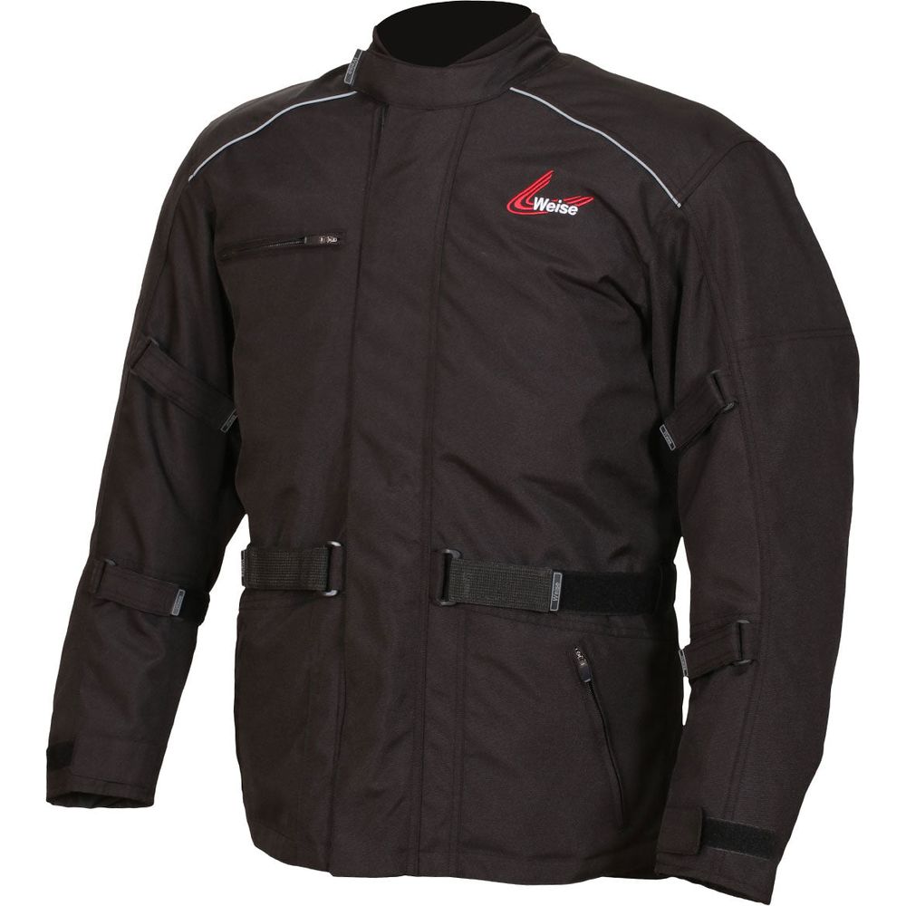 Weise Core Textile Jacket Black FREE 1 YEAR Returns, FREE UK Delivery | ThrottleChimp