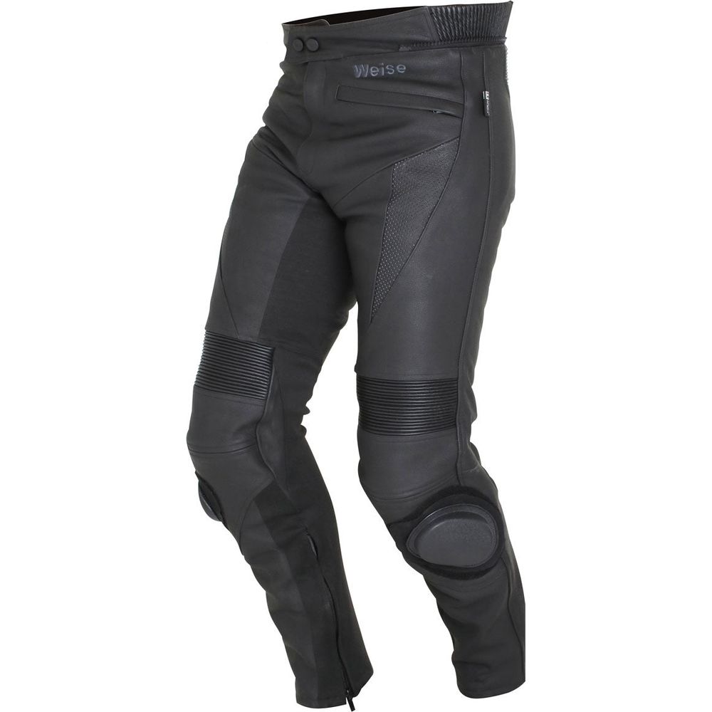 Weise Corsa RS Leather Trouser Black - ThrottleChimp