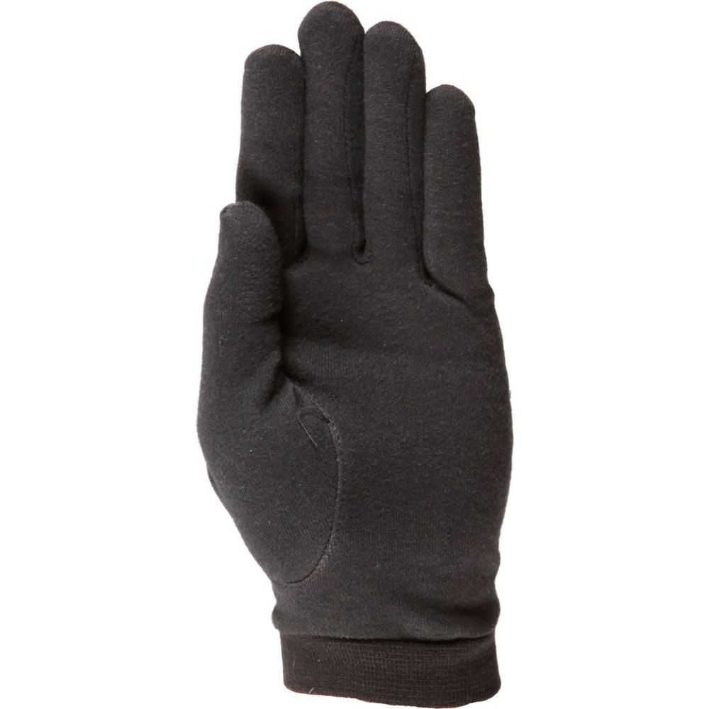 Weise Cotton Inner Gloves Black (Image 2) - ThrottleChimp