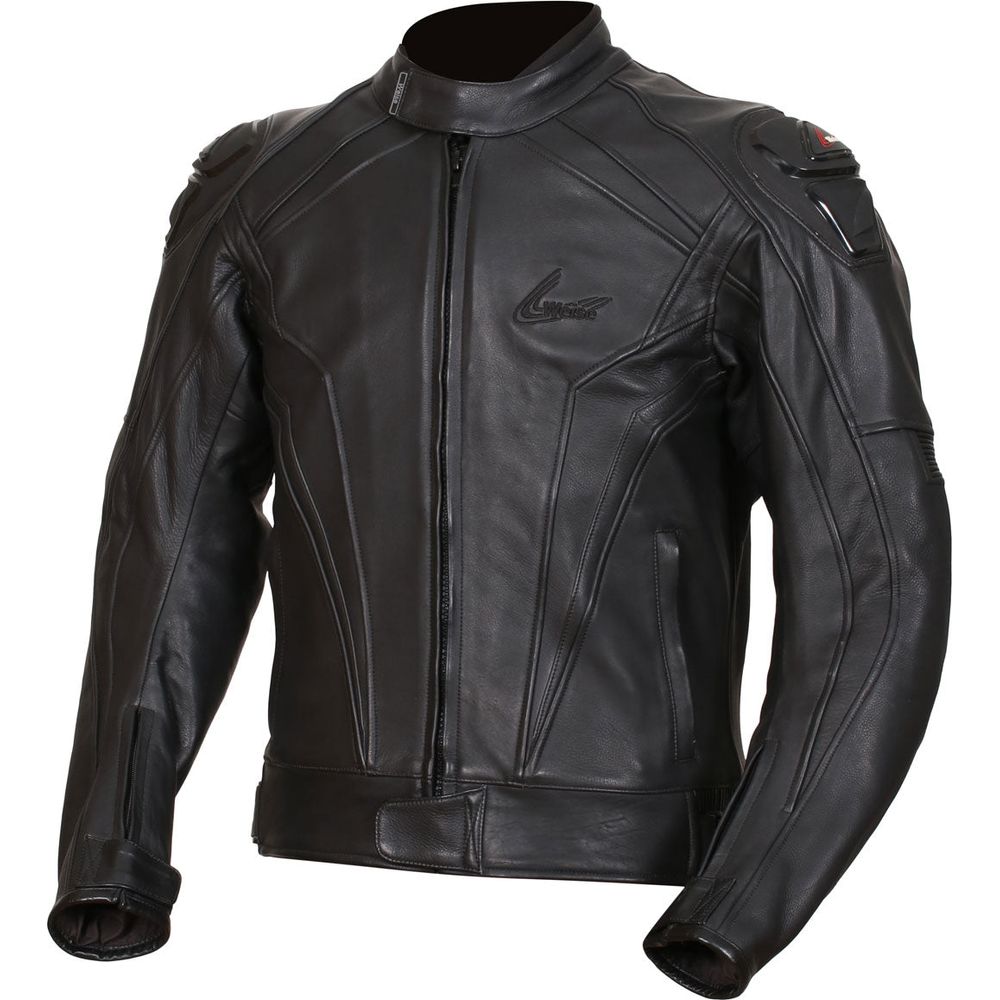 Weise Diablo Leather Jacket Black - ThrottleChimp