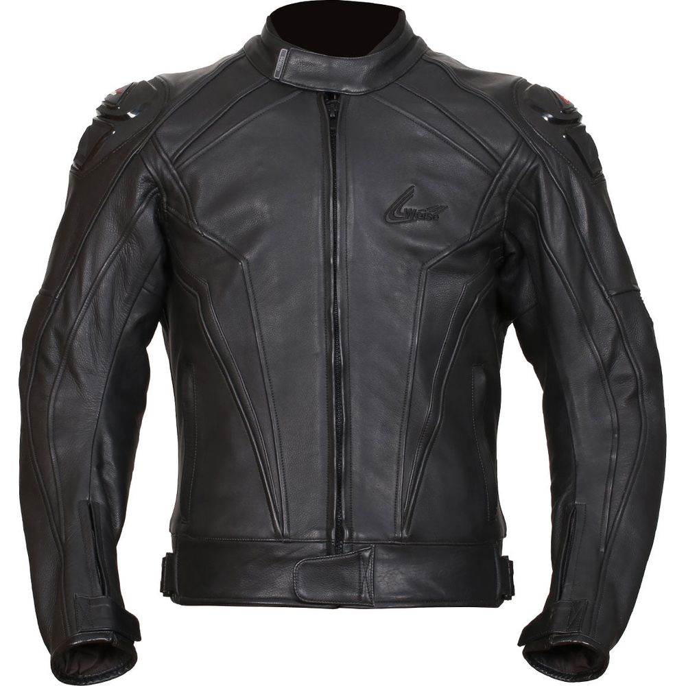 Weise Diablo Leather Jacket Black (Image 3) - ThrottleChimp