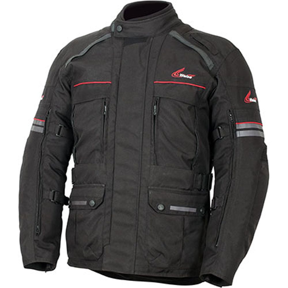 Weise Dune Textile Jacket Black FREE 1 YEAR Returns, FREE UK Delivery | ThrottleChimp