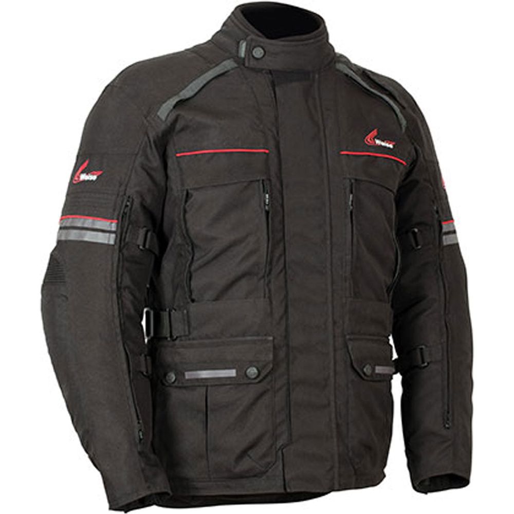 Weise Dune Textile Jacket Black FREE 1 YEAR Returns, FREE UK Delivery | ThrottleChimp