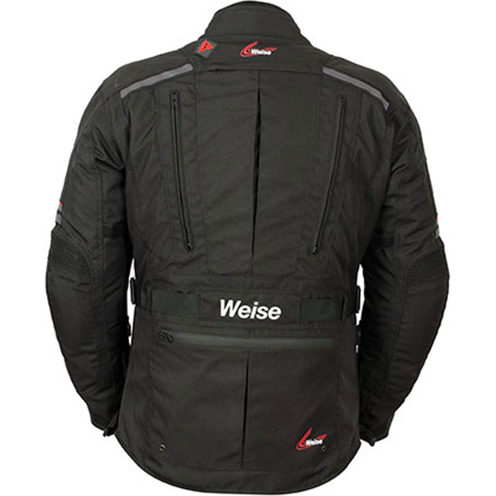 Weise Dune Textile Jacket Black FREE 1 YEAR Returns, FREE UK Delivery | ThrottleChimp