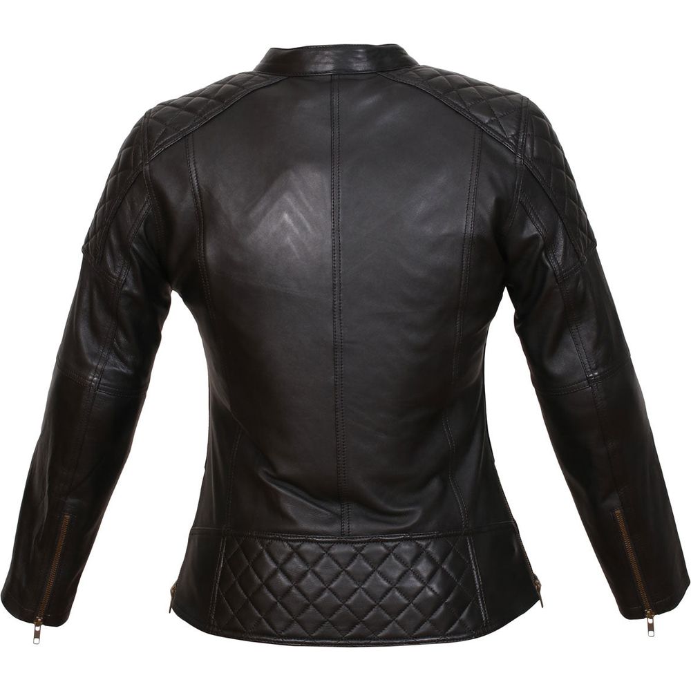 Weise Earhart Ladies Leather Jacket Black FREE 1 YEAR Returns, FREE UK Delivery | ThrottleChimp