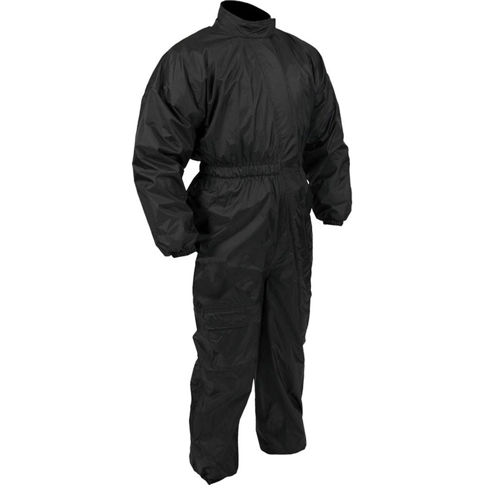 Weise Economy One Piece Rain Oversuit Black FREE 1 YEAR Returns, FREE UK Delivery | ThrottleChimp