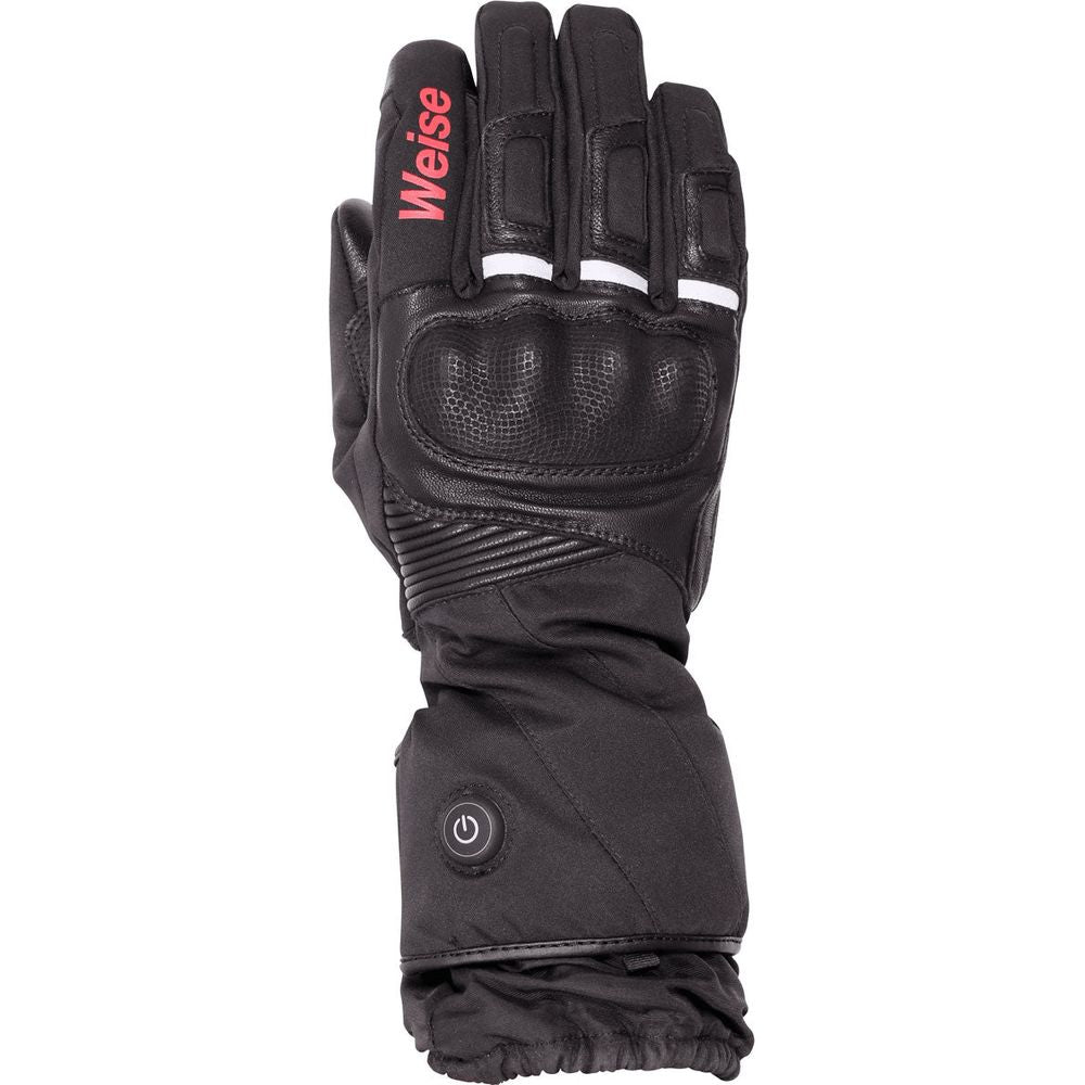 Weise ION Textile Heated Gloves Black - ThrottleChimp