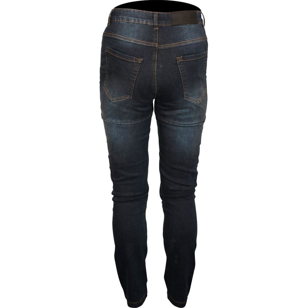 Weise Tundra Ladies Denim Jeans Blue (Image 4) - ThrottleChimp