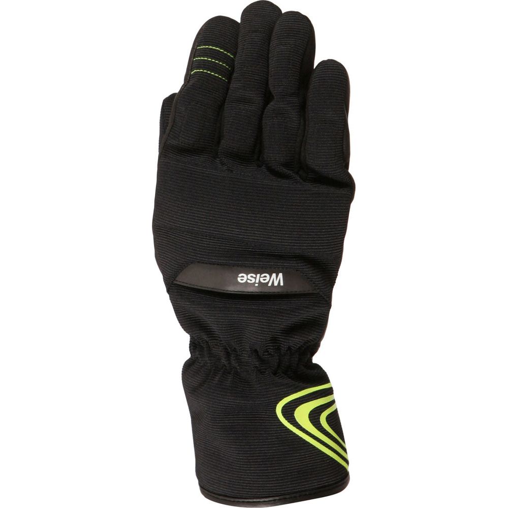 Weise Malmo Textile Gloves Black - ThrottleChimp