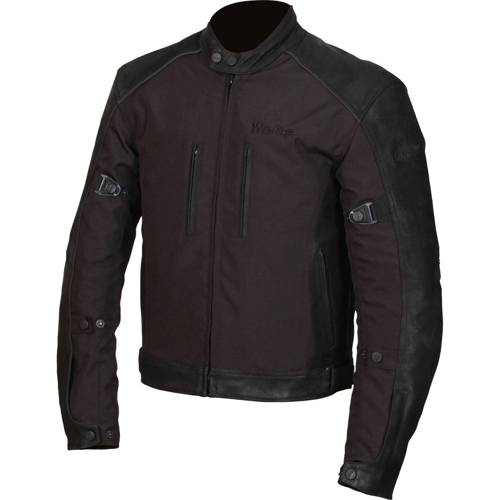 Weise Mission Textile Jacket Black - ThrottleChimp