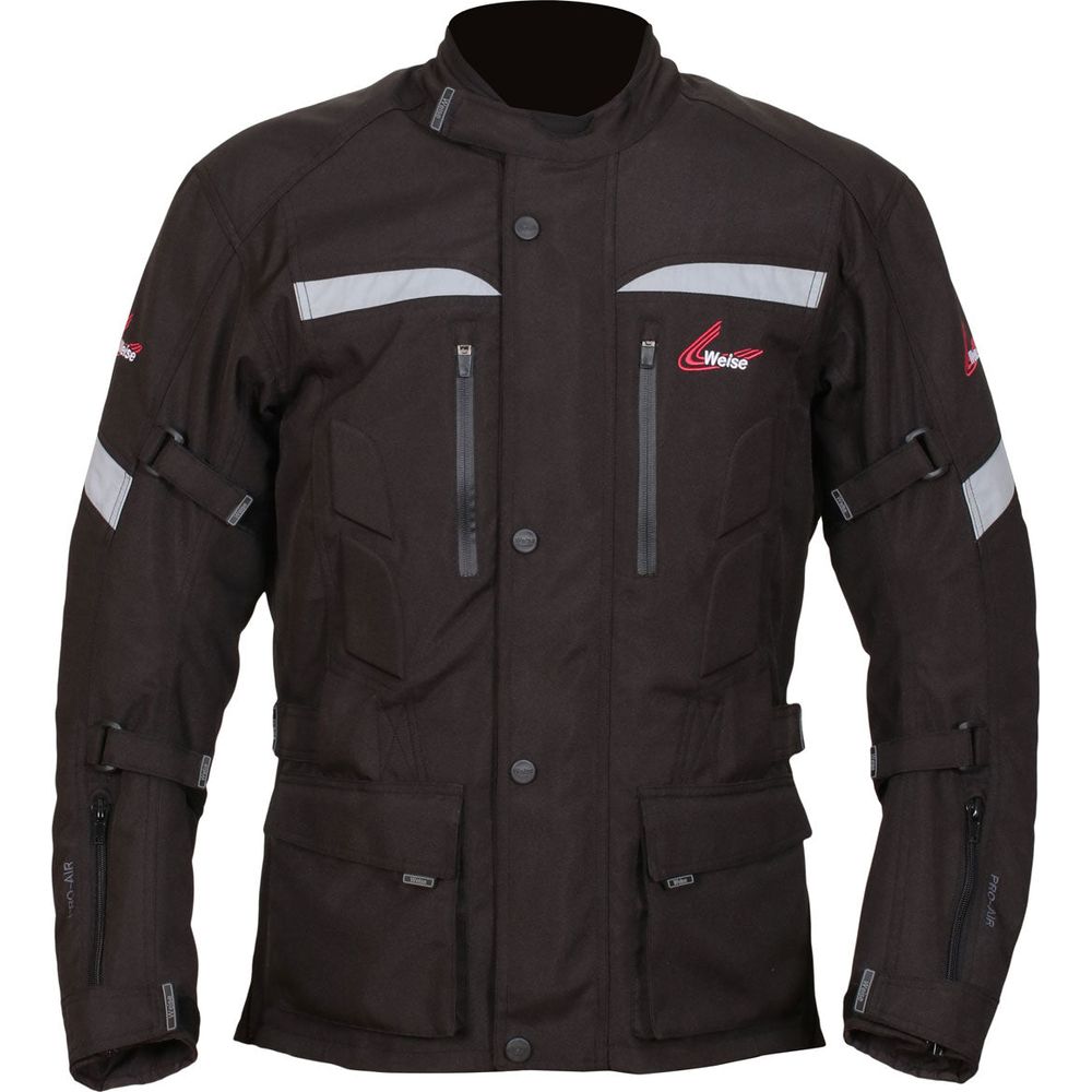 Weise NLA Munich Textile Jacket Black (Image 3) - ThrottleChimp