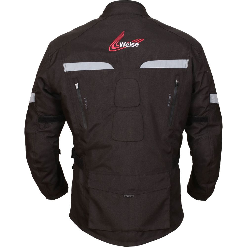 Weise NLA Munich Textile Jacket Black (Image 4) - ThrottleChimp