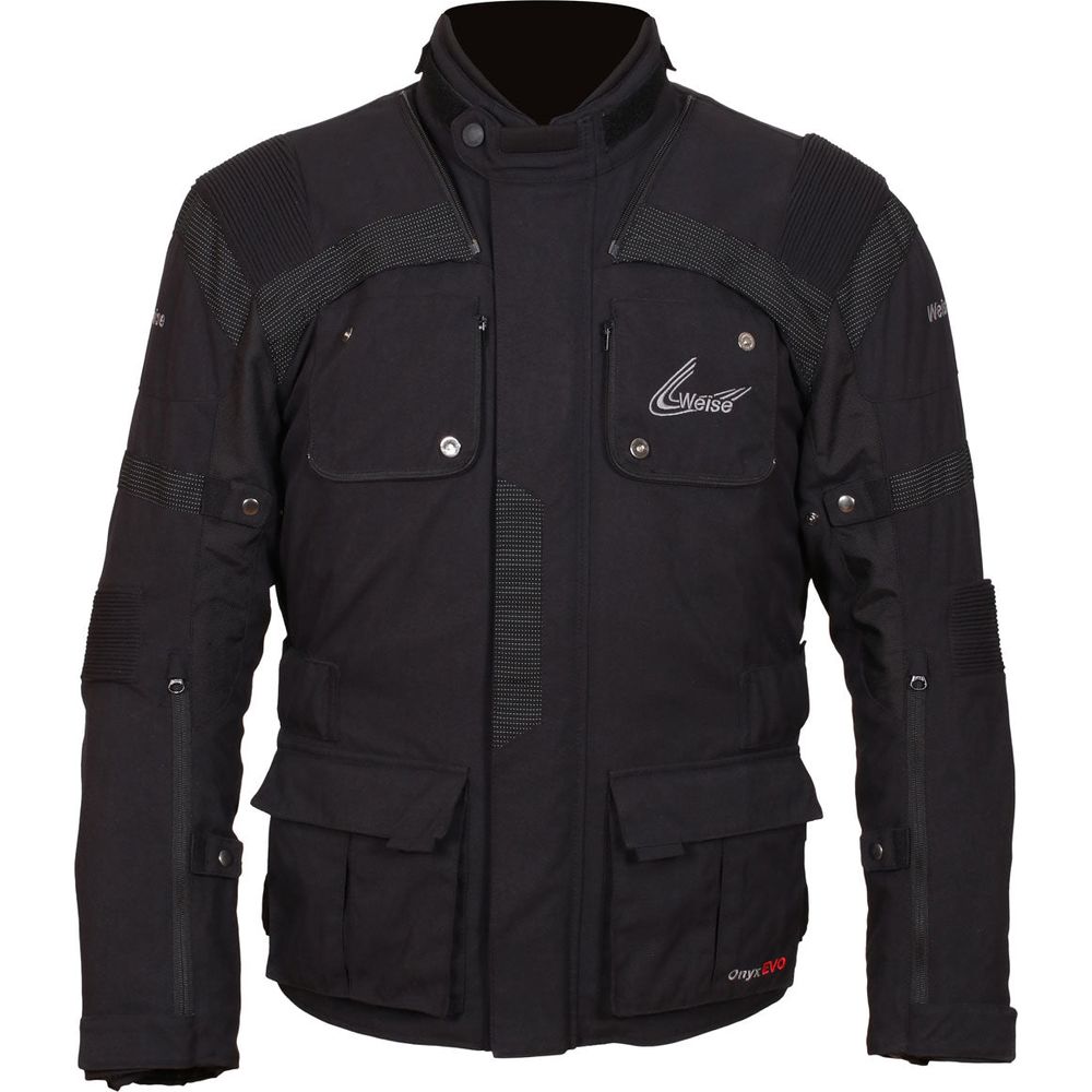 Weise Onyx Evo Textile Jacket Black (Image 6) - ThrottleChimp