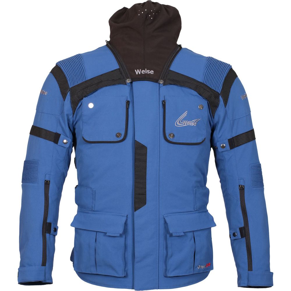 Weise Onyx Evo Textile Jacket Navy (Image 3) - ThrottleChimp