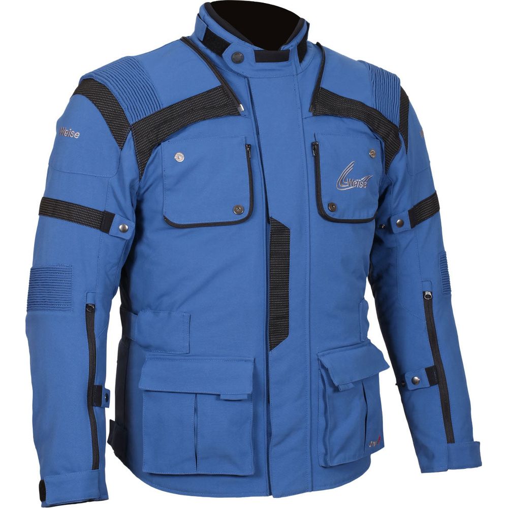 Weise Onyx Evo Textile Jacket Navy (Image 5) - ThrottleChimp