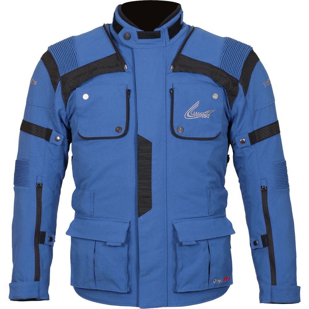 Weise Onyx Evo Textile Jacket Navy (Image 6) - ThrottleChimp