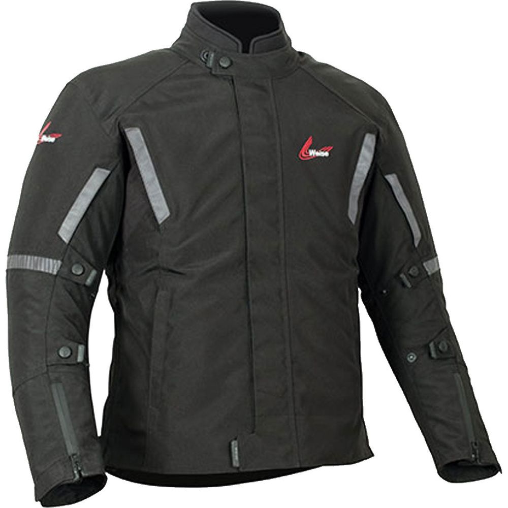 Weise Ozark Textile Jacket Black (Image 2) - ThrottleChimp