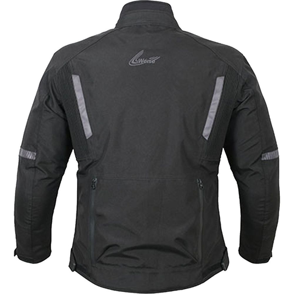 Weise Ozark Textile Jacket Black (Image 3) - ThrottleChimp