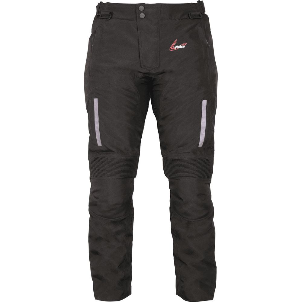 Weise Ozark Textile Trouser Black - ThrottleChimp