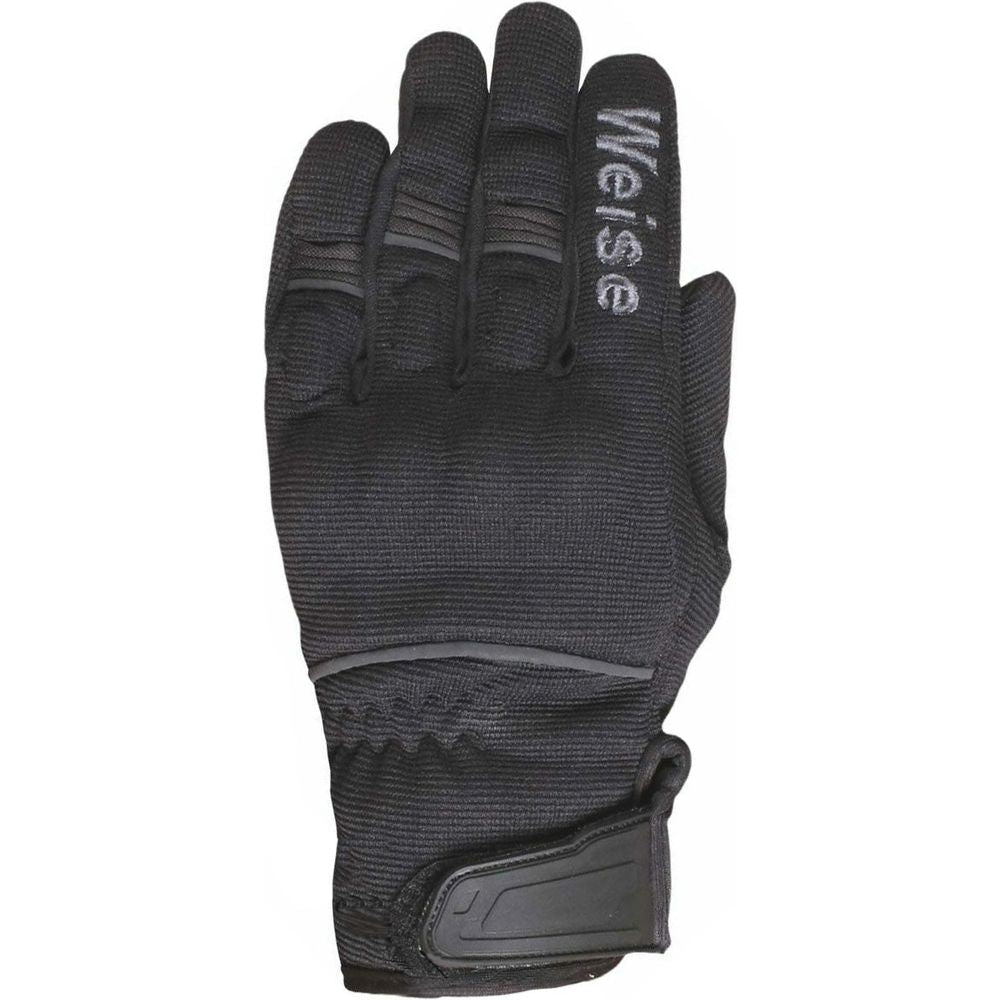 Weise Pit Textile Gloves Black / Gunmetal FREE 1 YEAR Returns, FREE UK Delivery | ThrottleChimp