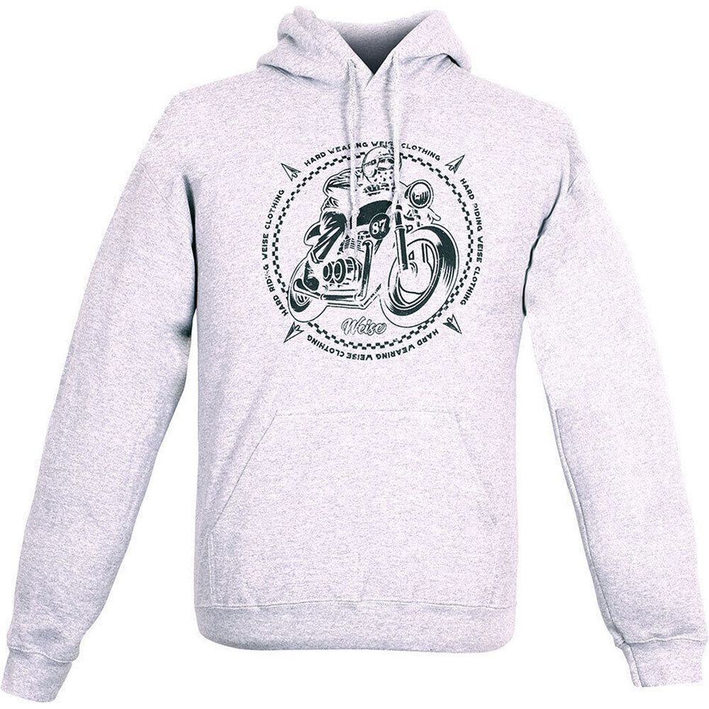 Weise Racing Hoodie Grey FREE 1 YEAR Returns, FREE UK Delivery | ThrottleChimp