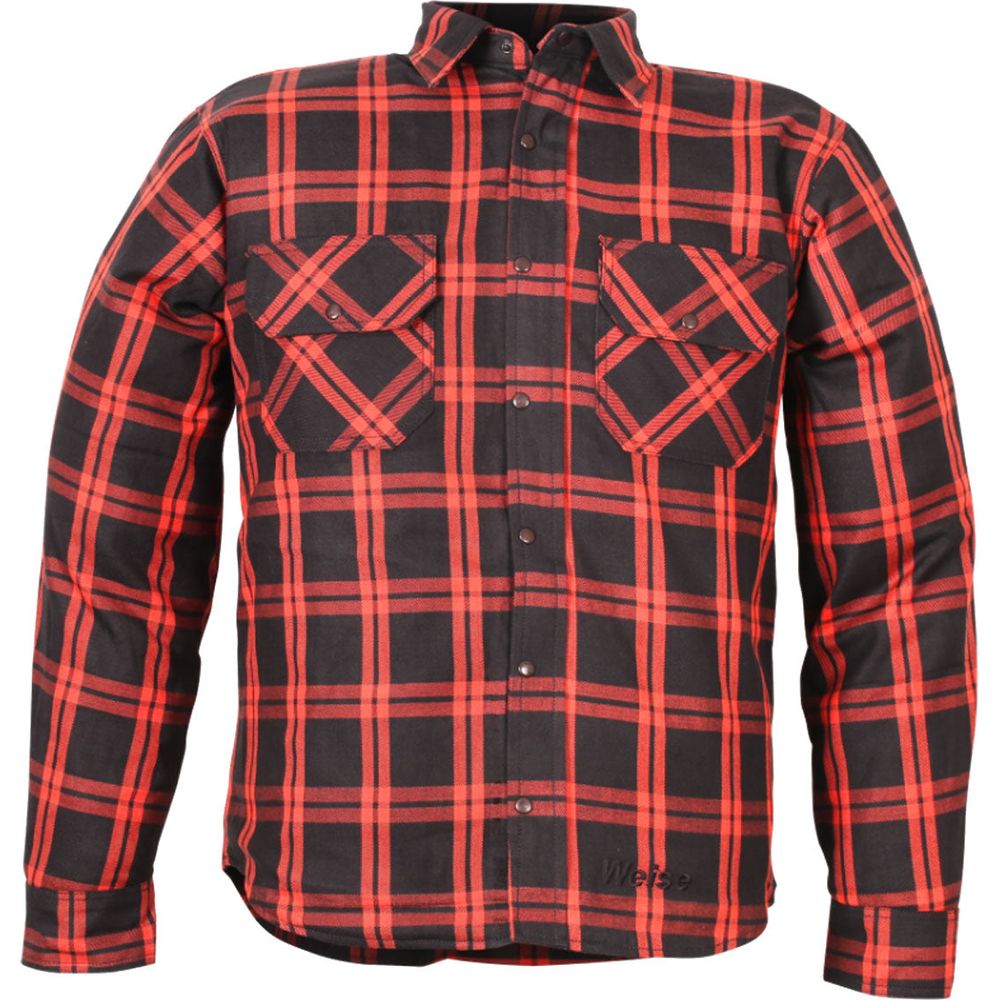 Weise Redwood Shirt Black / Red FREE 1 YEAR Returns, FREE UK Delivery | ThrottleChimp