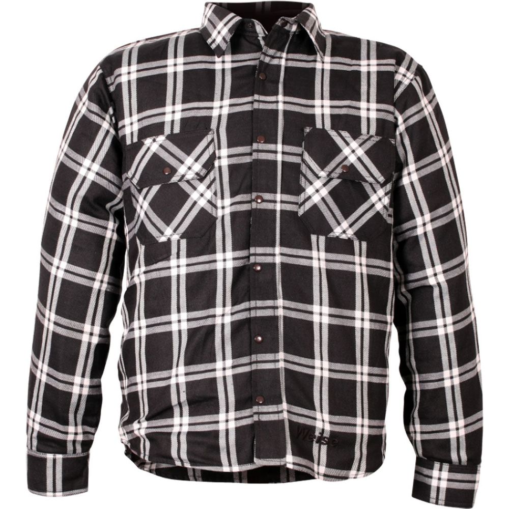 Weise Redwood Shirt Black / White - ThrottleChimp