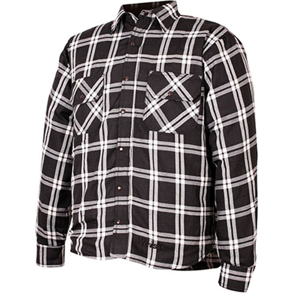 Weise Redwood Shirt Black / White (Image 2) - ThrottleChimp