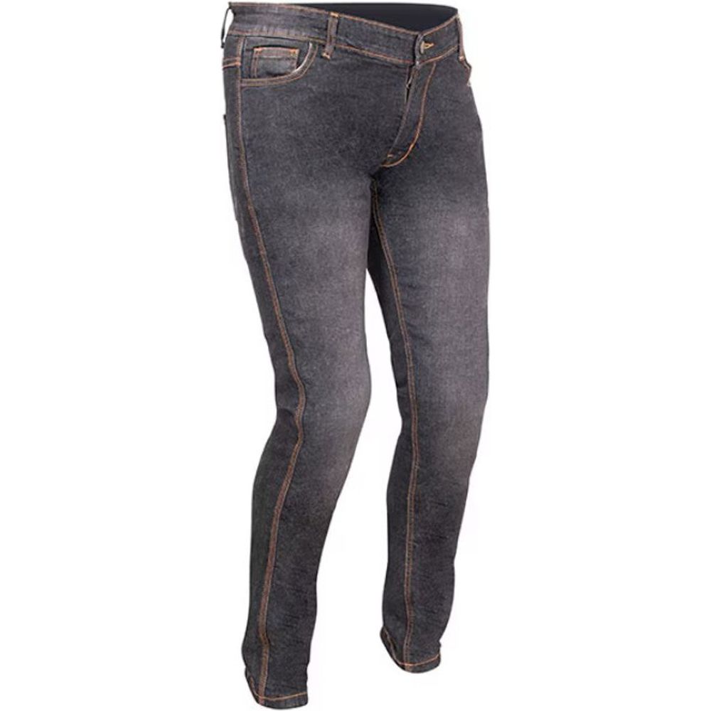 Weise Ridge Ladies Denim Jeans Black (Image 2) - ThrottleChimp