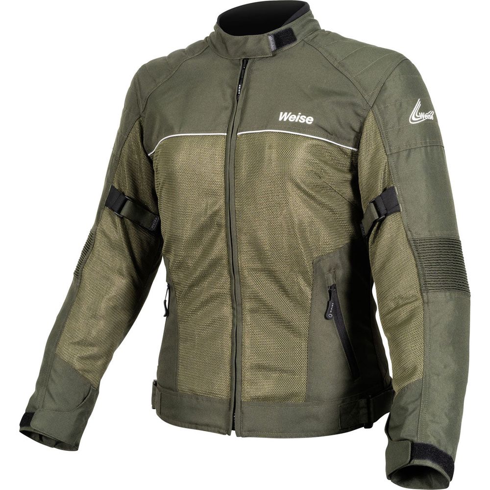 Weise Scout Ladies Textile Jacket Green FREE 1 YEAR Returns, FREE UK Delivery | ThrottleChimp