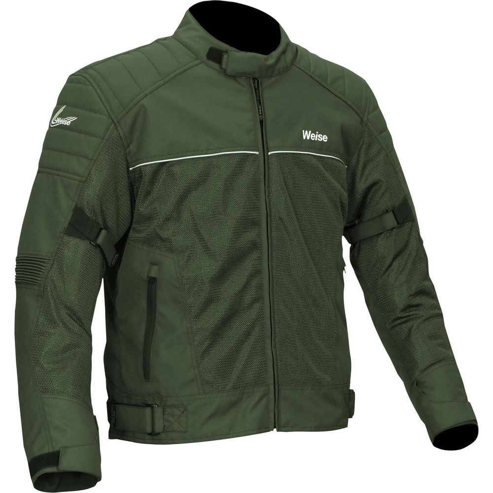 Weise Scout Textile Jacket Olive (Image 3) - ThrottleChimp