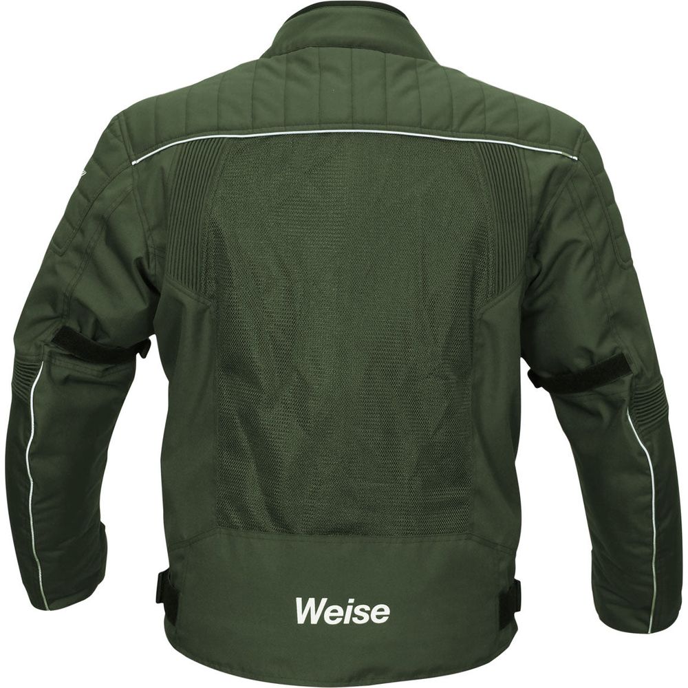 Weise Scout Textile Jacket Olive (Image 4) - ThrottleChimp