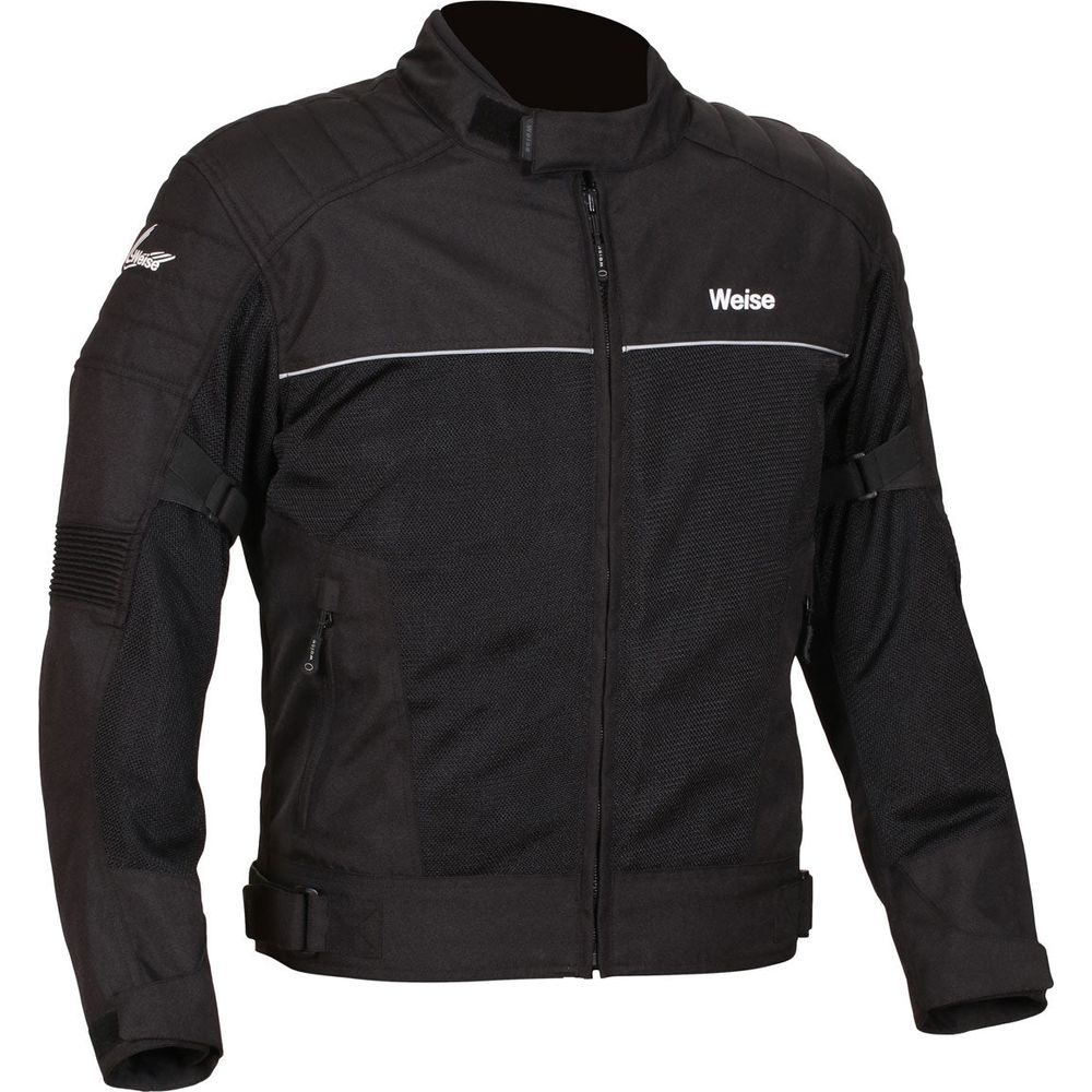 Weise Scout Textile Jacket Black (Image 2) - ThrottleChimp