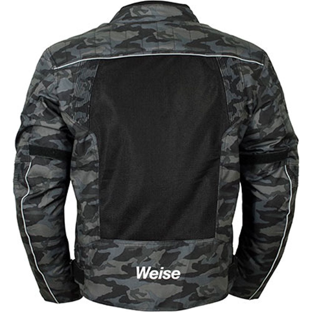 Weise Scout Textile Jacket Camo FREE 1 YEAR Returns, FREE UK Delivery | ThrottleChimp