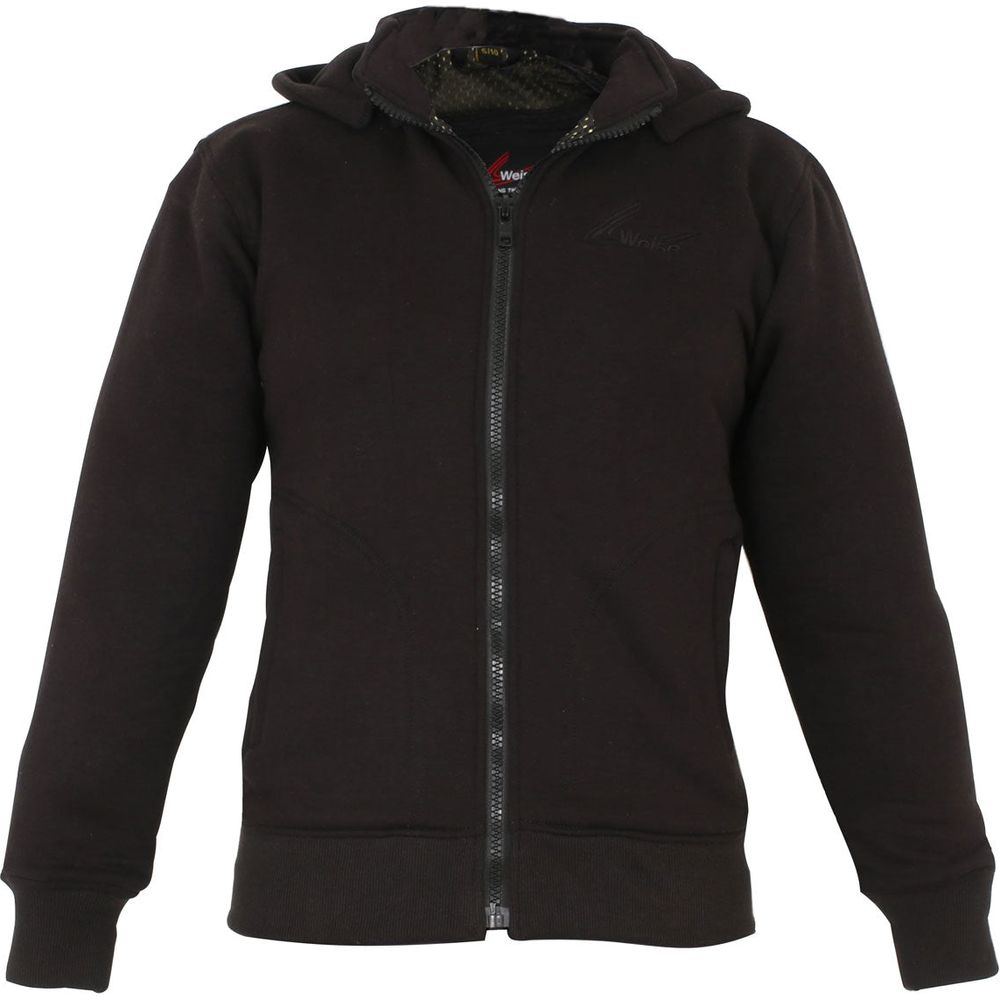 Weise Stealth Ladies Textile Hoodie Black - ThrottleChimp