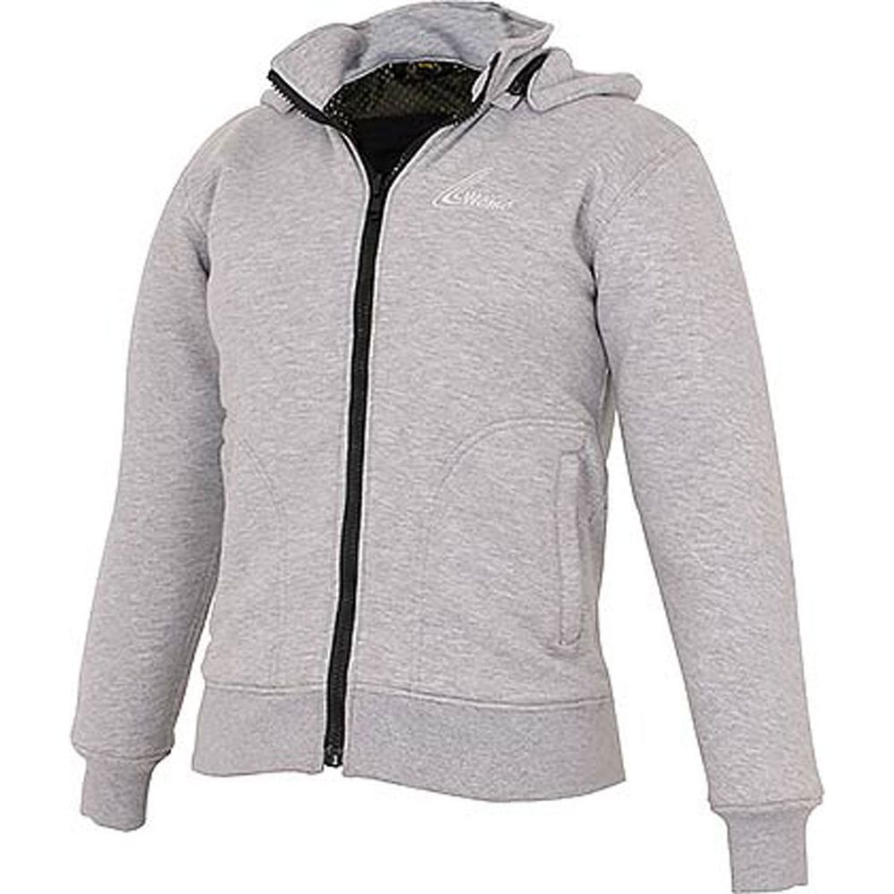 Weise Stealth Ladies Textile Hoodie Grey (Image 2) - ThrottleChimp