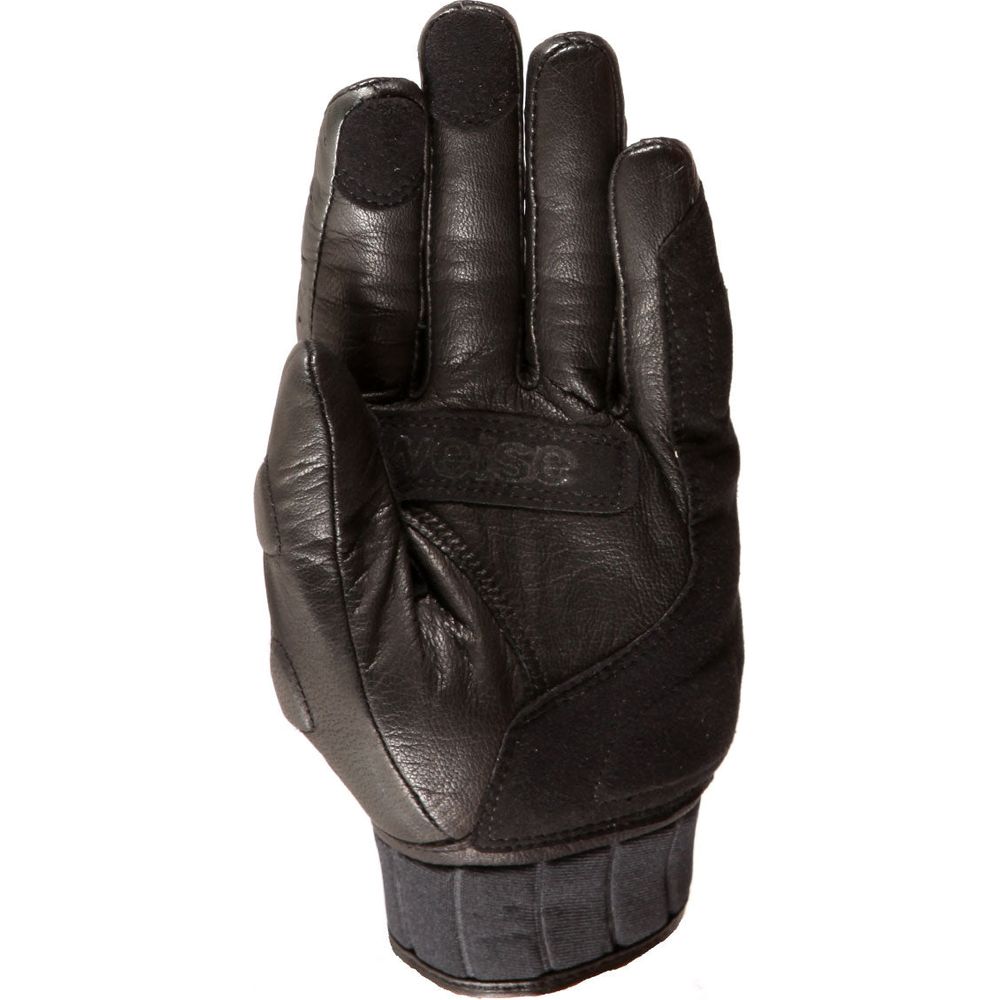 Weise Streetfight Leather Gloves Black FREE 1 YEAR Returns, FREE UK Delivery | ThrottleChimp