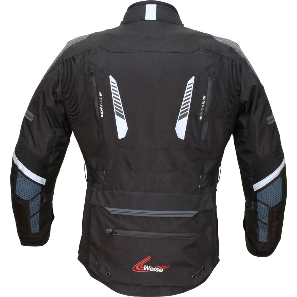 Weise Summit Textile Jacket Black (Image 4) - ThrottleChimp