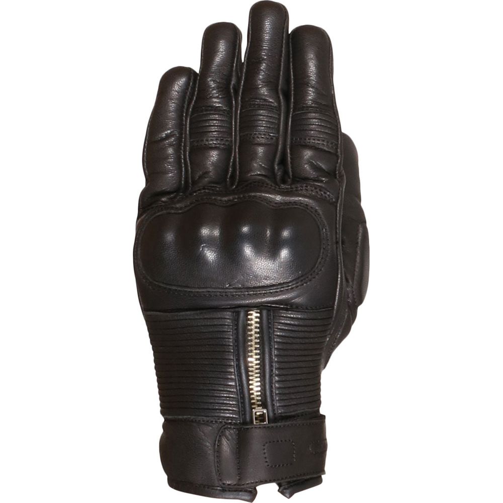 Weise Union Leather Gloves Black - ThrottleChimp