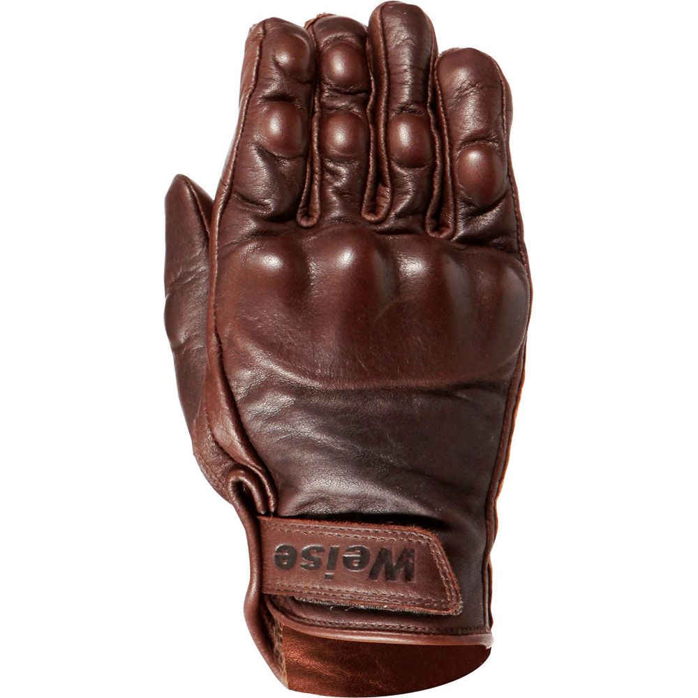 Weise Victory Leather Gloves Brown FREE 1 YEAR Returns, FREE UK Delivery | ThrottleChimp