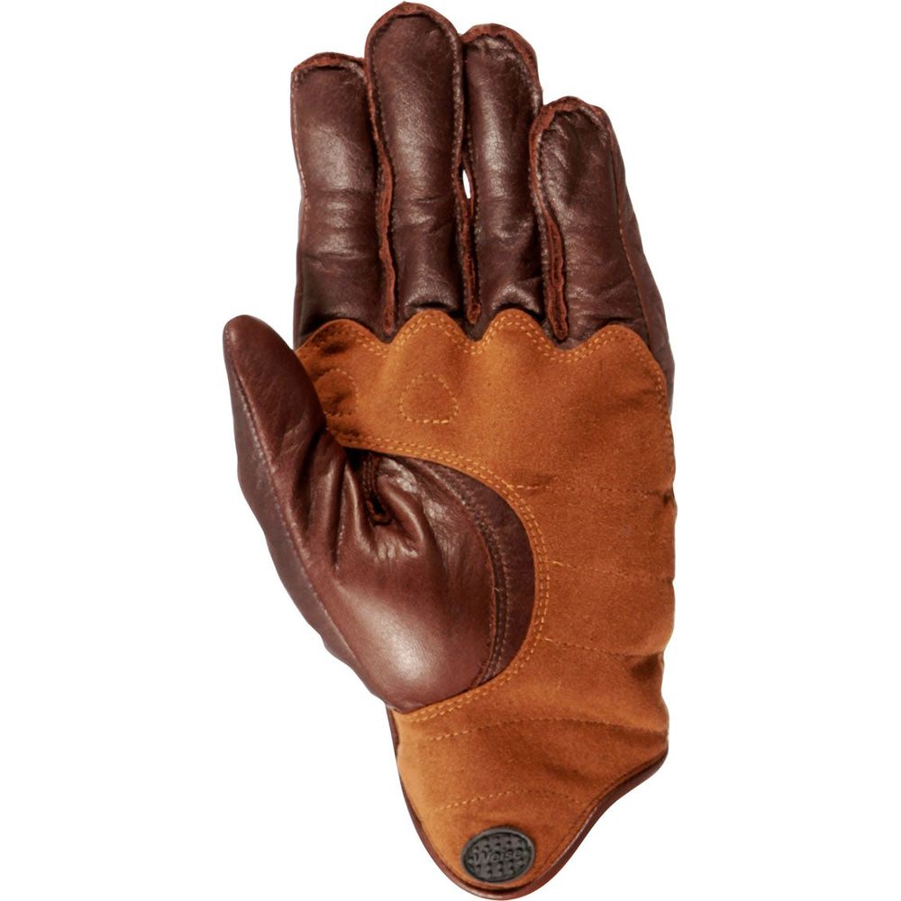 Weise Victory Leather Gloves Brown FREE 1 YEAR Returns, FREE UK Delivery | ThrottleChimp